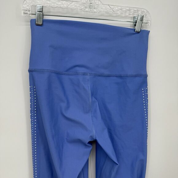 Beach Riot Blue Pearl Embellished Athletic Leggings Fitted Size Large - Picture 8 of 15